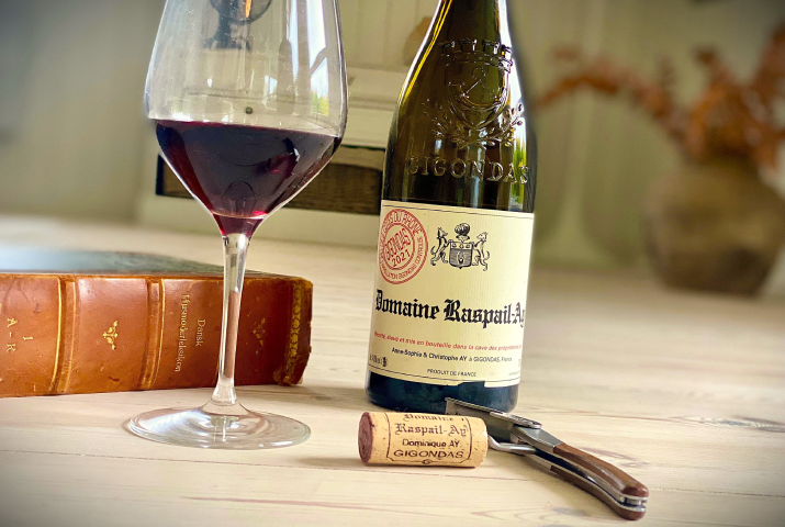 Review anmeldelse Domaine Raspail Ay 2021 Gigondas